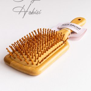 Gold Saç Fırçası Bambu